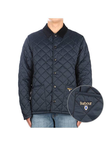 Herron Quilted Jacket Navy - BARBOUR - BALAAN 1