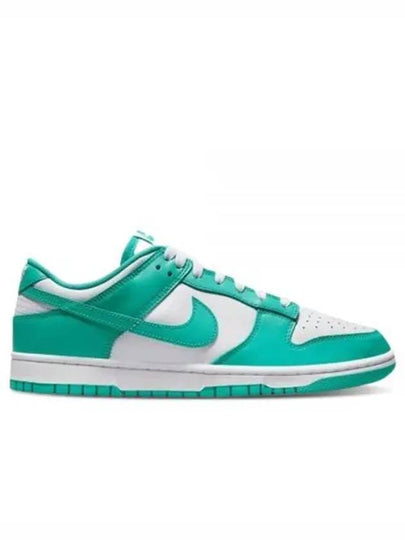 Dunk Low Retro Low Top Sneakers Clear Jade - NIKE - BALAAN 2