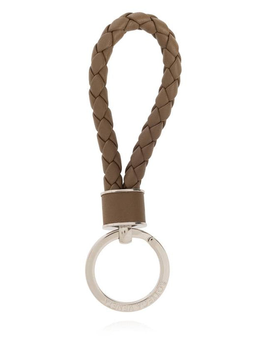 Intrecciato leather key ring - BOTTEGA VENETA - BALAAN 1