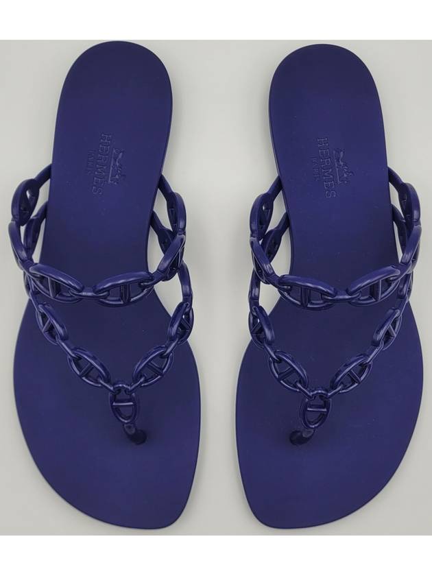 Island Sandals Violet Iris - HERMES - BALAAN 8