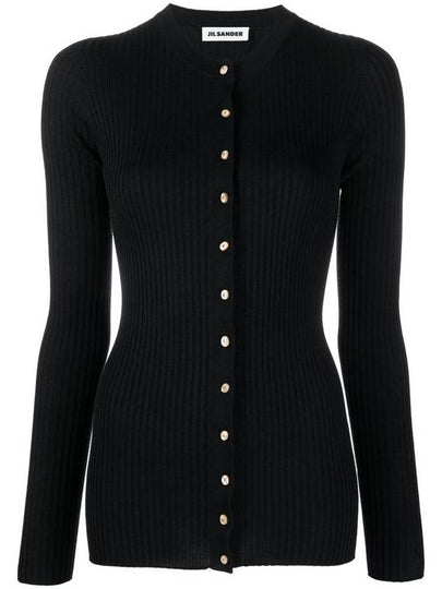 Sweater J02HP0001J14600 001 BLACK - JIL SANDER - BALAAN 2