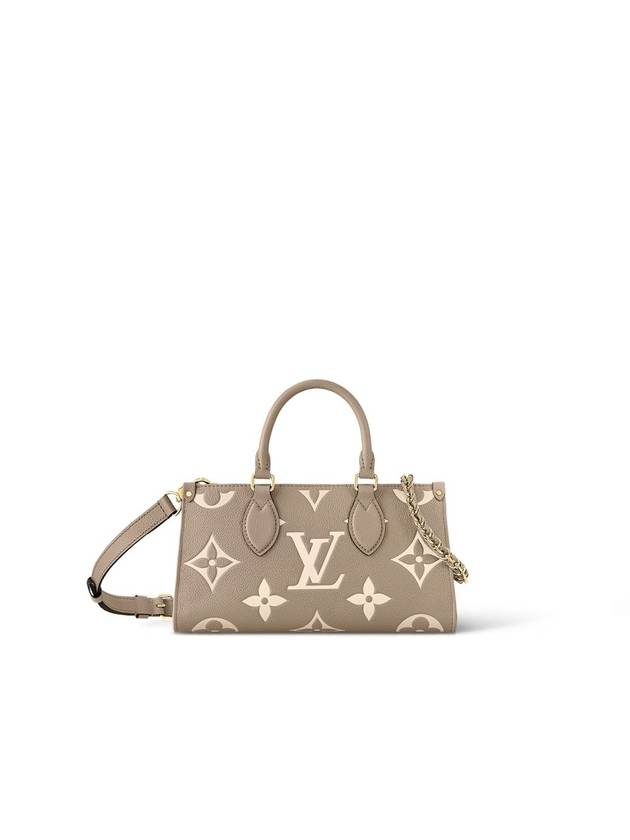 OnTheGo East West Monogram Emprint Leather Tote Bag Brown - LOUIS VUITTON - BALAAN 1