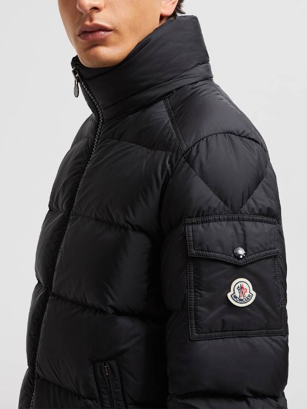 Men s Mayaf Short Down Jacket Black J20911A002705968E999 - MONCLER - BALAAN 6