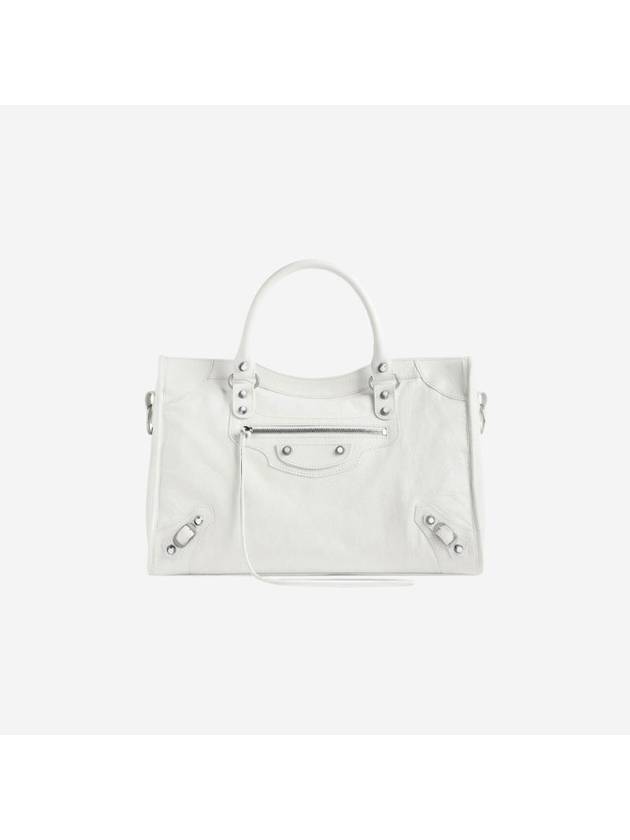 Le City Medium Bag White - BALENCIAGA - BALAAN 1