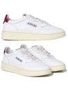 Medalist Red Tab Low Top Sneakers White - AUTRY - BALAAN 2