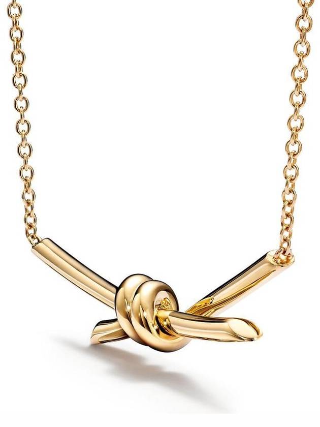 Note Pendant Necklace Gold - TIFFANY & CO. - BALAAN 3