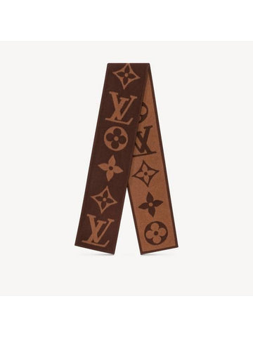 Sweet Dreams Monogram Wool Cashmere Muffler M77379 - LOUIS VUITTON - BALAAN 1