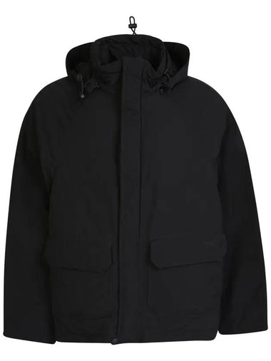 BB Icon Kick Parka Black - BALENCIAGA - BALAAN 1