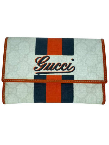 190331 2888 Joy Three Stripes Pink Medium Wallet - GUCCI - BALAAN 1