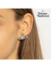 Mini Bas Relief Earrings Silver - VIVIENNE WESTWOOD - BALAAN 8