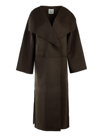 Women's Signature Wool Cashmere Coat 234 WRTWOU204 FB0049 - TOTEME - BALAAN 1