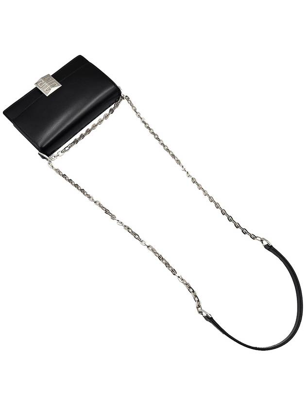 Givenchy BB50HEB15S001 Black 4G Chain Box Leather Small Shoulder Bag - GIVENCHY - BALAAN 5