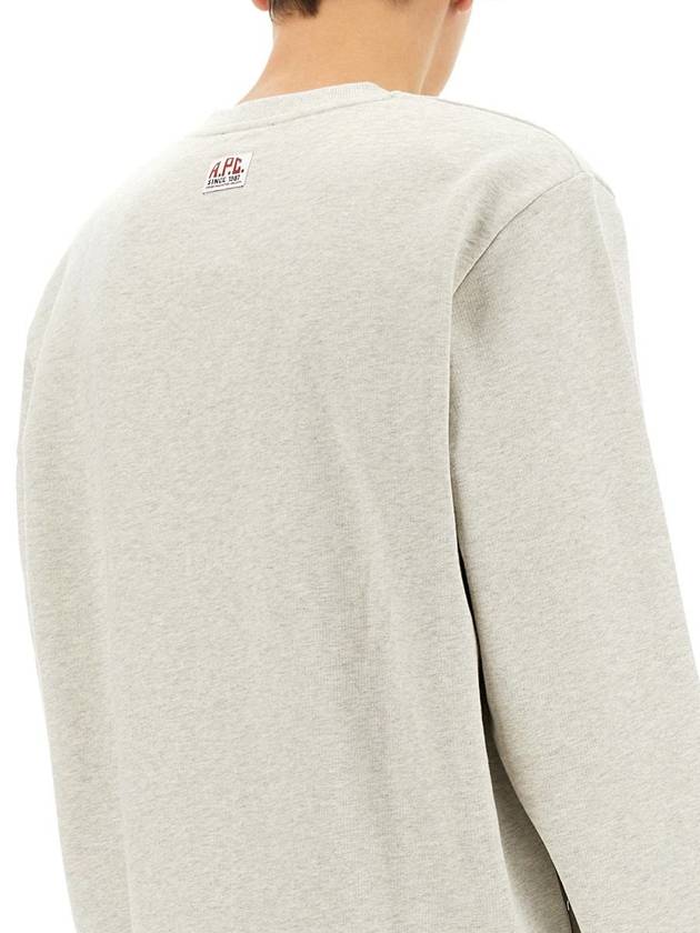 A.P.C. Sweatshirt With Logo - A.P.C. - BALAAN 4