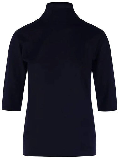 BAMBOLA turtleneck knit navy 93660929 008 - MAX MARA - BALAAN 1