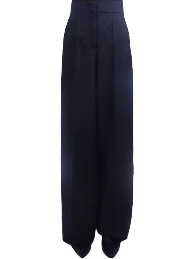 Primavera  Women's Cervo Virgin Wool Pants Ultramarine CERVO 001 - MAX MARA - BALAAN 2