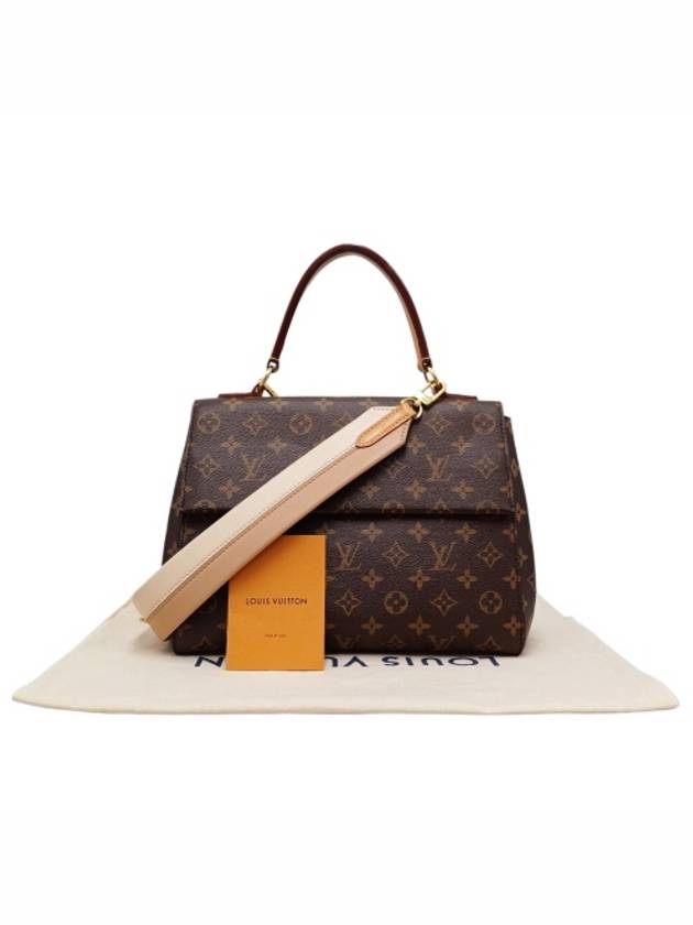 M43653 Monogram Canvas Clooney MM Tote Bag Strap - LOUIS VUITTON - BALAAN 10