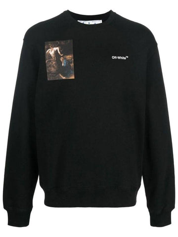 Caravaggio print sweatshirt black - OFF WHITE - BALAAN 1