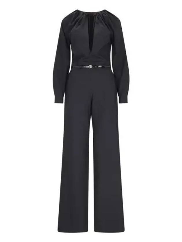 Keyhole neck jumpsuit 798508Z8BUZ - GUCCI - BALAAN 2