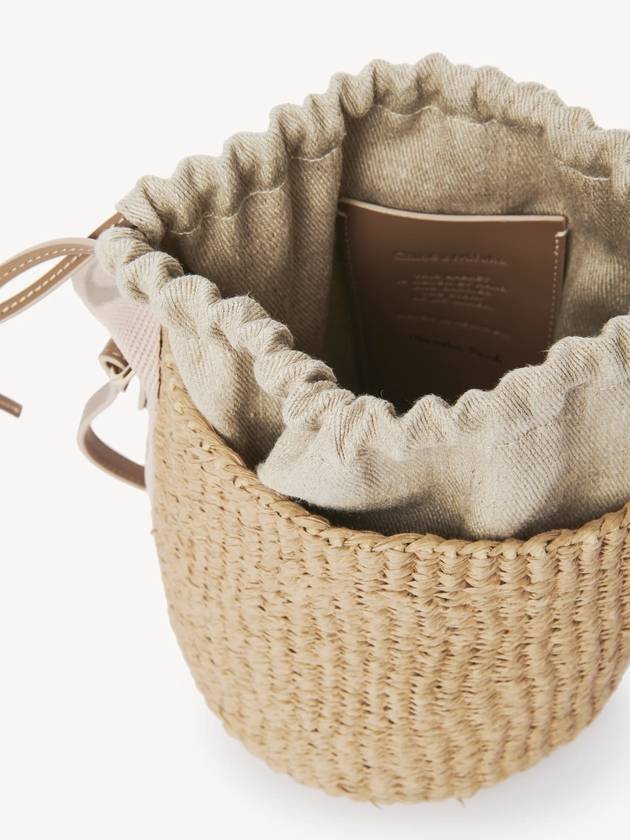 Woody Small Bucket Bag Beige - CHLOE - BALAAN 6