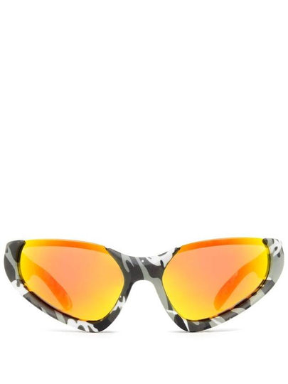 Eyewear Camouflage Sunglasses Gray - BALENCIAGA - BALAAN 2