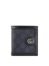 Ophidia GG Canvas Half Wallet Blue - GUCCI - BALAAN 2