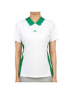 Golf Elina Regular Fit Short Sleeve T-Shirt White - J.LINDEBERG - BALAAN 1