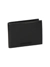 Leather Half Wallet Keyring Set Black - EMPORIO ARMANI - BALAAN 4