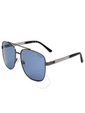 Guess Factory Blue Navigator Men's Sunglasses GF0206 08V 58 - GUESS - BALAAN 1