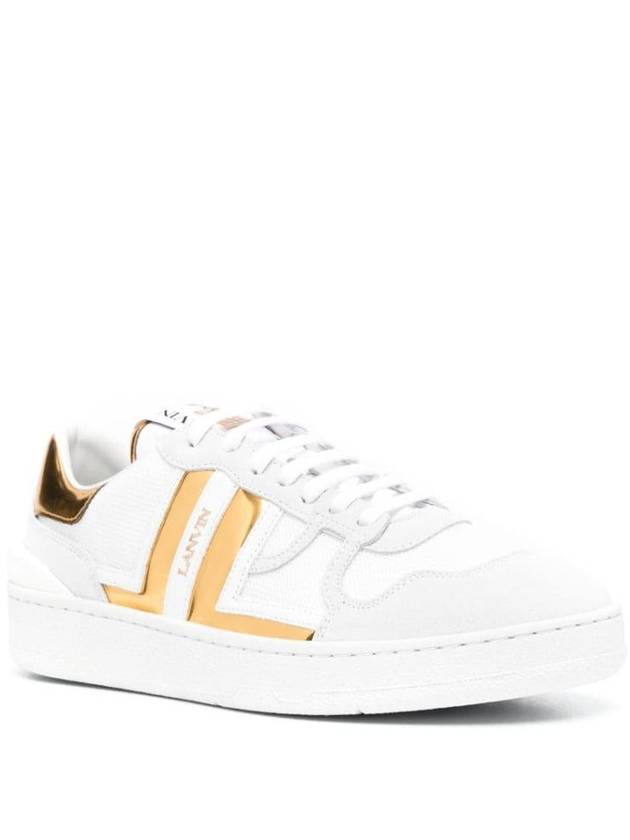 Sneakers FWSKDK00GLOSA23 00M1 WHITE - LANVIN - BALAAN 3