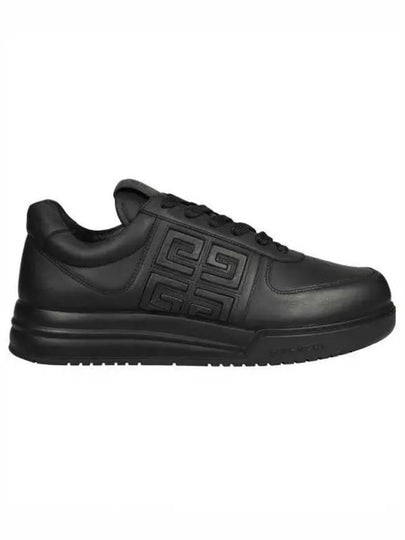 G4 Logo Calfskin Low Top Sneakers Black - GIVENCHY - BALAAN 2