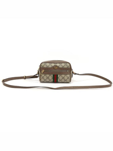 517350 GG Supreme Canvas WEB Ophidia Mini Cross Bag - GUCCI - BALAAN 1