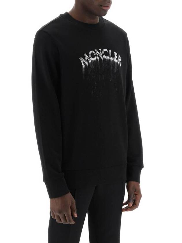 Long Sleeve T Shirt 8G00004 809KR 999 Black - MONCLER - BALAAN 2