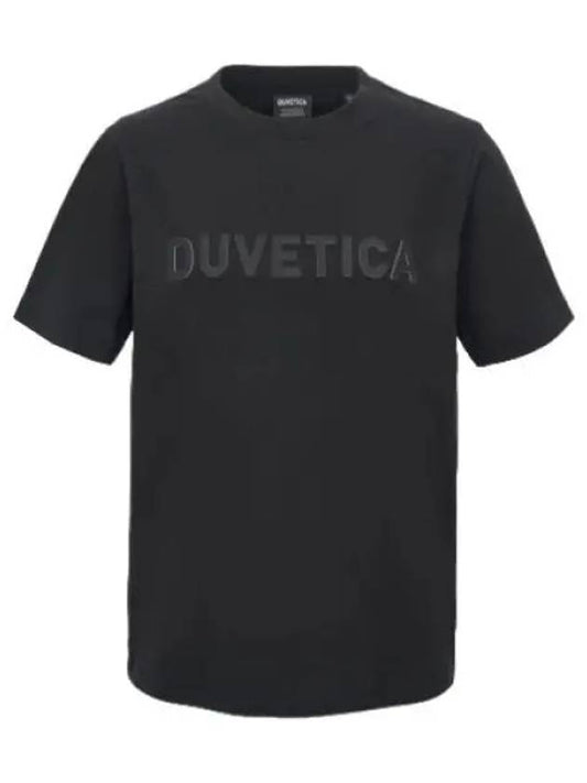 Nevsky black women s short sleeved t shirt - DUVETICA - BALAAN 1