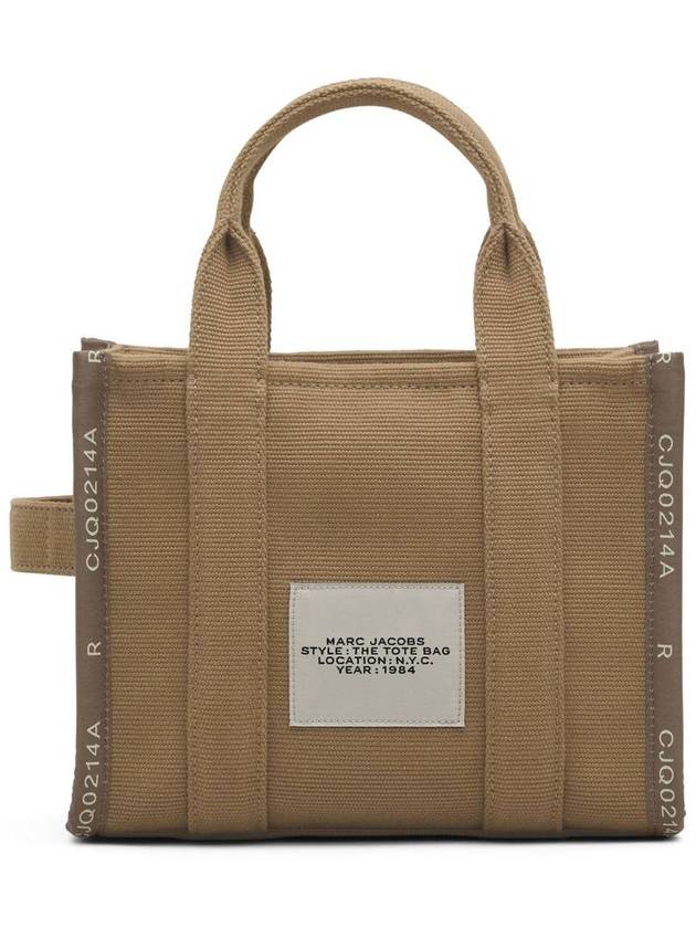 The Jacquard Small Tote Bag Brown - MARC JACOBS - BALAAN 4