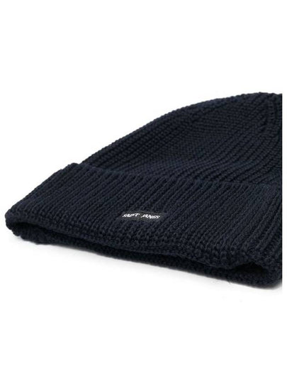 Canot Soft Wool Beanie Navy - SAINT JAMES - BALAAN 2