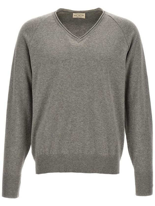 Ma'Ry'Ya V-Neck Sweater - MA'RY'YA - BALAAN 1