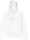 Logo Hoodie White - BALENCIAGA - BALAAN 2