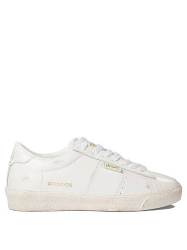 Match Star Low Top Sneakers Optic White - GOLDEN GOOSE - BALAAN 1