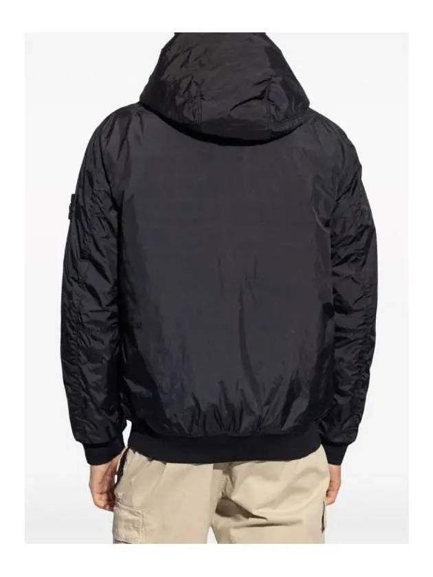 Crinkle Reps R NY Padding Black - STONE ISLAND - BALAAN 5