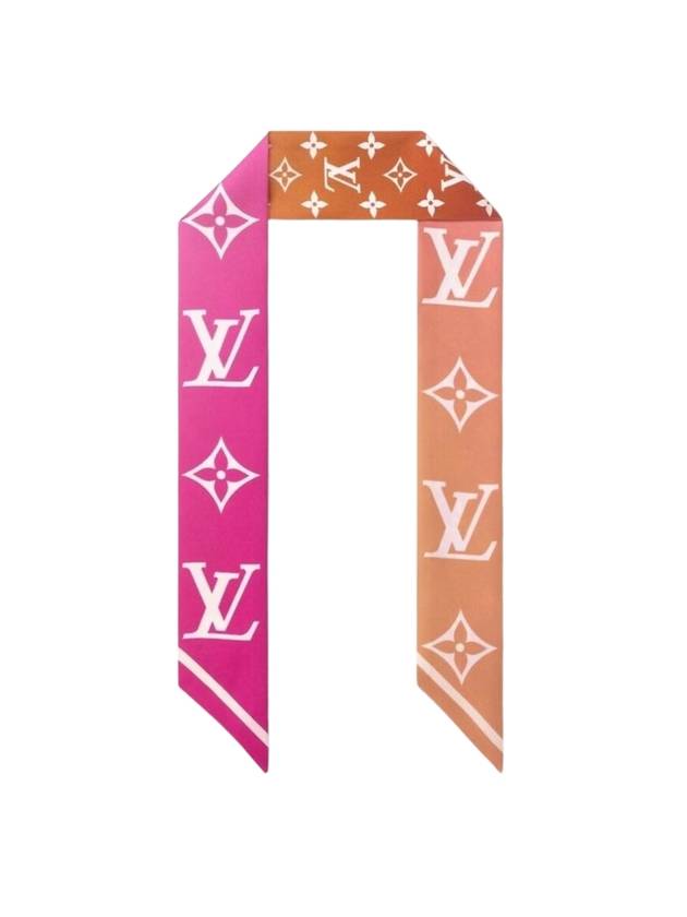 LV Aurora Nano Scarf Fuchsia - LOUIS VUITTON - BALAAN 1