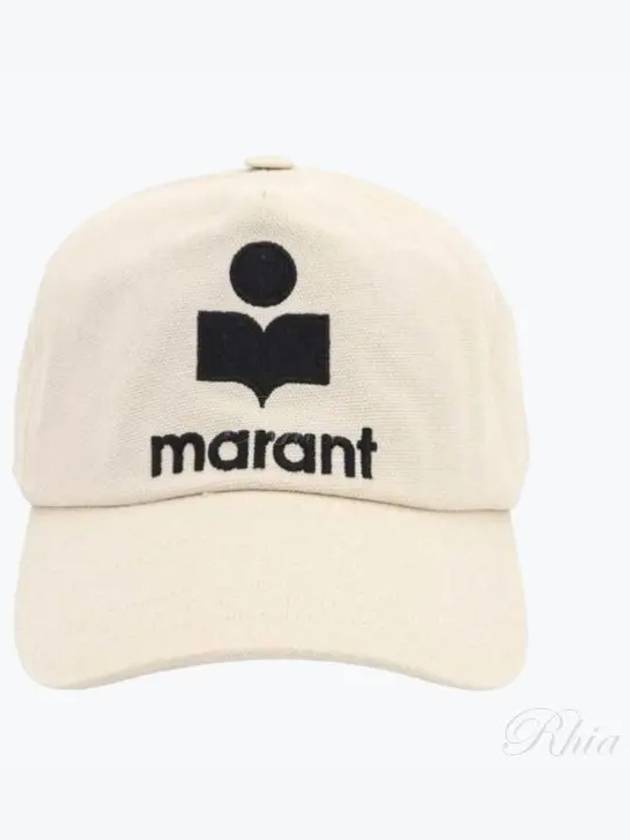 Tyron Logo Ball Cap Beige - ISABEL MARANT - BALAAN 2