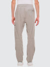 Twill Stretch Regular Utility Straight Pants Grey - CP COMPANY - BALAAN 3