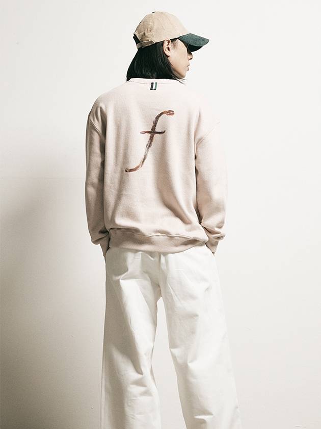 Artwork F Logo Sweatshirt Indie Pink - FFEFF STUDIO - BALAAN 1