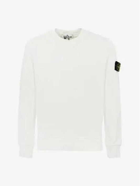 63051 Cotton Fleece Crewneck Sweat Shirt Sweatshirt Regular Fit 811563051 A0001 - STONE ISLAND - BALAAN 1