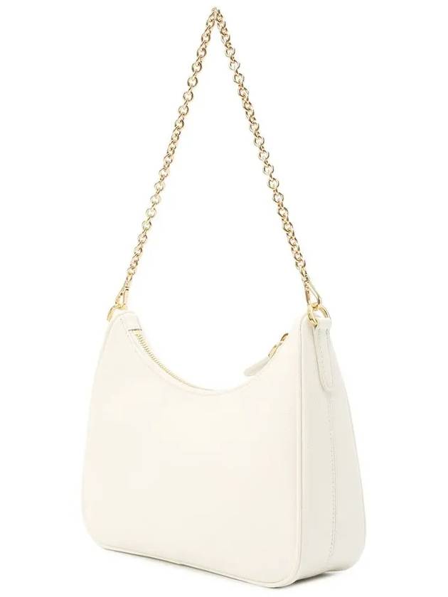 Re-Edition 2005 Saffiano Leather Shoulder Bag White - PRADA - BALAAN 4