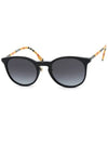 Eyewear Round Sunglasses Black - BURBERRY - BALAAN 1