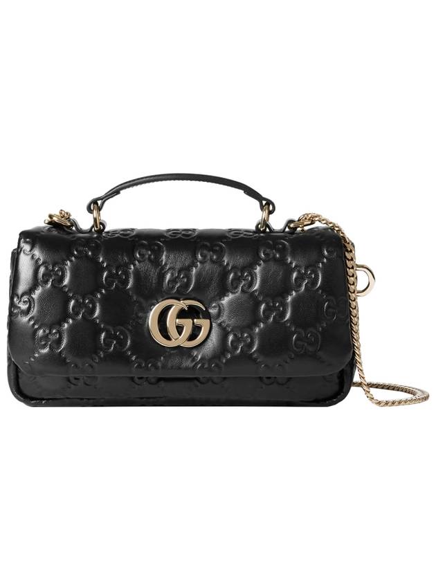 GG Milano Mini Tote Bag Black - GUCCI - BALAAN 1