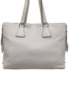 Women s 1BG099 Side Zipper Vitello White Shoulder Bag - PRADA - BALAAN 3