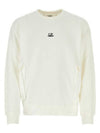 Cotton Fleece Mixed Pocket Sweatshirt White - CP COMPANY - BALAAN 2