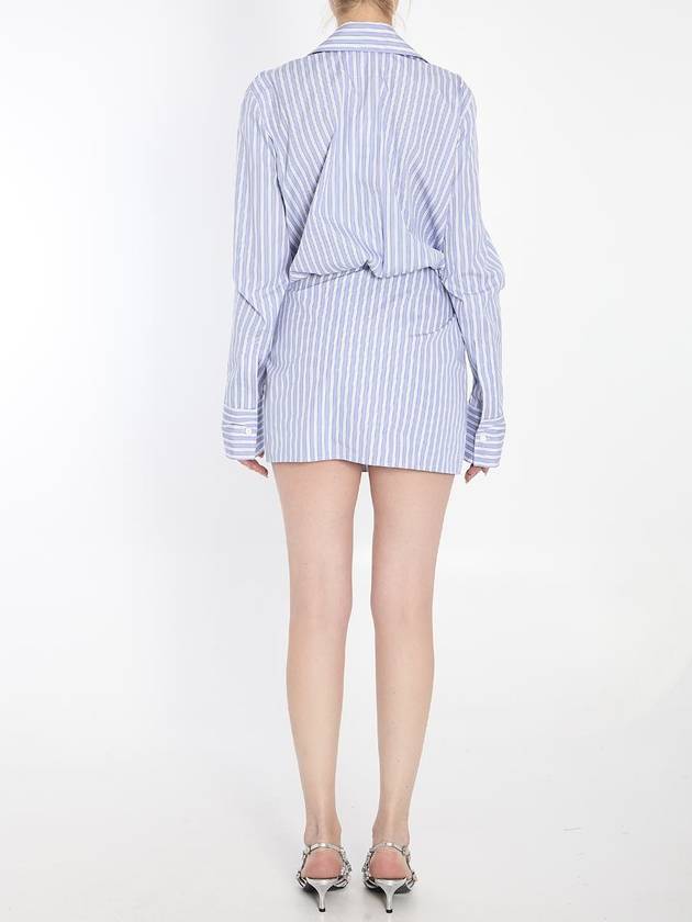 Mini Shirt Dress - THE ATTICO - BALAAN 4